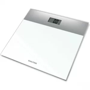 Salter 9206 SVWH3R Glass Electronic Scale White/Silver