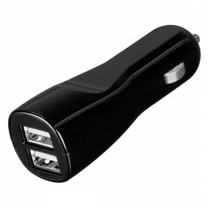 Hama Auto-Detect USB Dual Vehicle Charger 5 V/4.8 A Black