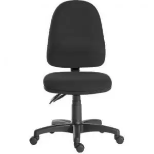Teknik Office Ergo Twin Black Fabric Operator chair in a Mainline Plus