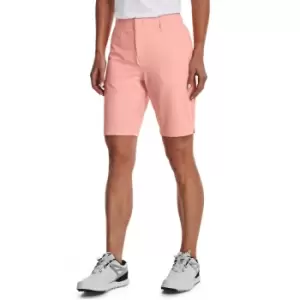 Under Armour 2022 Womens Links Short Pink Sands Shorts US10