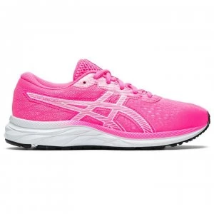 Asics Gel Excite 7 Junior Girls Running Shoes - Pink/White