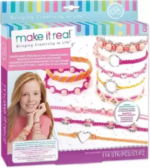 Make It Real Macrame Friendship Bracelets Craft Kit
