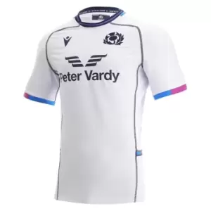 Macron Scotland Alternate Test Rugby Shirt 2021 2022 - White