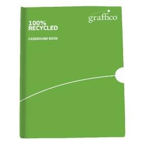 Graffico Recycled Casebound Notebook 160 Pages A5 9100033