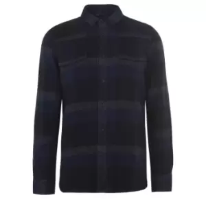 French Connection Flannel Shirt - Blue