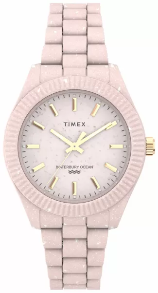 Timex TW2V33100 Waterbury Ocean Pink Plastices Watch