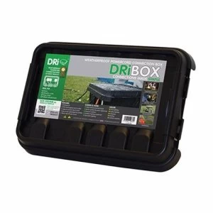 Dribox DB285B 285mm IP55 Weatherproof Connection Box - Black