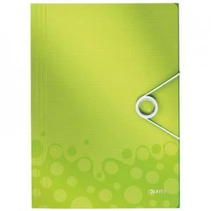Leitz Elasticated folder WOW 4599 4599-00-64 A4 Green