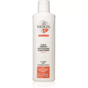 Nioxin System 4 Color Safe Scalp Therapy Revitalizing Conditioner Deeply Nourishing Conditioner For Damaged And Colored Hair 300ml