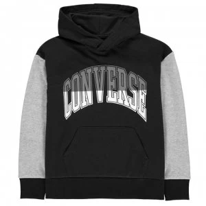 Converse Block Hoodie Junior Boys - Black