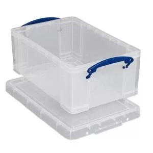 Really Useful Storage Box Plastic Lightweight Robust Stackable 5Litre