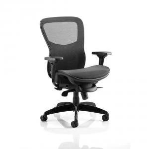 Adroit Stealth Shadow Ergo Posture Chair With Arms Mesh Seat And Back
