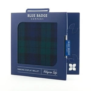 Blue Badge Co Blackwatch Parking Permit Cover