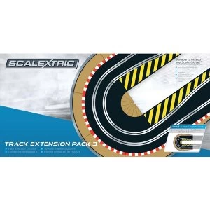 Hairpin Curve Track Extension Pack 3 Scalextric Accessory Pack