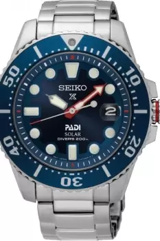 Mens Seiko Prospex Divers PADI Special Edition Solar Powered Watch SNE435P1