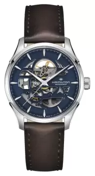 Hamilton H42535541 Jazzmaster Skeleton Automatic (40mm) Blue Watch