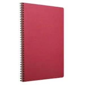 Clairefontaine Age Bag Wirebound Notebook A4 Red Pack of 5 781452C
