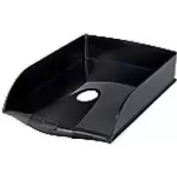Leitz Recycle Letter Tray 5324 A4 CO2 Neutral 98% Recycled Plastic Black 25.5 x 38.5 x 7 cm
