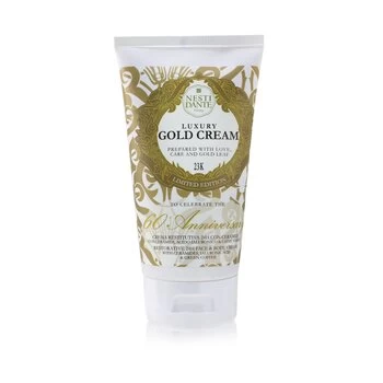Nesti DanteLuxury Gold Cream With Gold Leaf (Limited Edition) - Restorative 24H Face & Body Cream 150ml/5oz