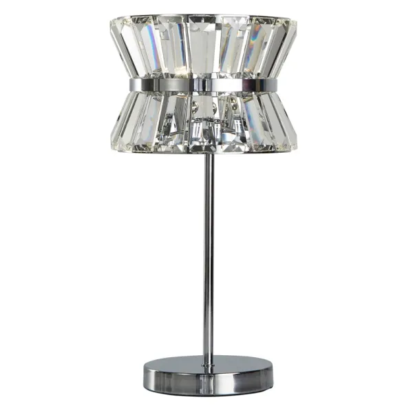 Searchlight Uptown Table Lamp - Chrome