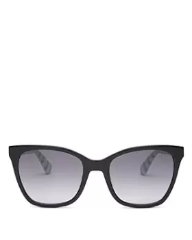 kate spade new york Unisex Cat Eye Sunglasses, 55mm