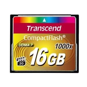 Transcend CompactFlash 1000x 16GB