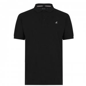 Kangol Brit Fit Polo Shirt Mens - Black