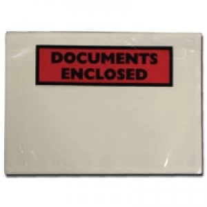 Tenzalope Documents Enclosed Self-Adhesive DL Document Envelopes Pack of 100 9