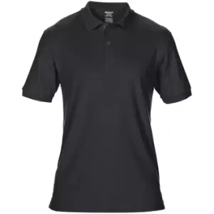 Gildan Mens DryBlend Adult Sport Double Pique Polo Shirt (XL) (Black)