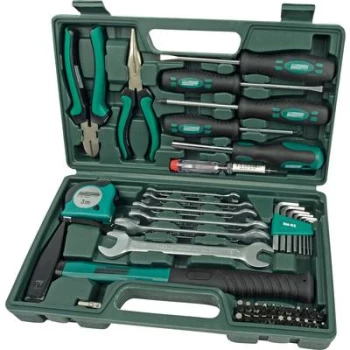 Brueder Mannesmann M29032 DIYers Tool box (+ tools) (L x W x H) 335 x 335 x 195 mm