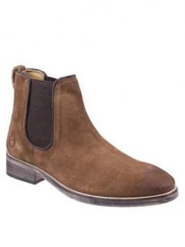 Cotswold Corsham Leather Chelsea Boots, Camel, Size 7, Men