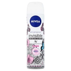 Nivea Invisible Black and White Clear Anti-Perspirant 150ml
