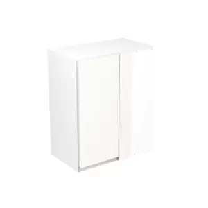 KitchenKIT J-Pull Handleless 60cm Blind Corner Wall Unit - Gloss White