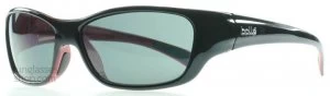 Bolle Junior Crown Sunglasses Shiny Black / Red Crown 53mm