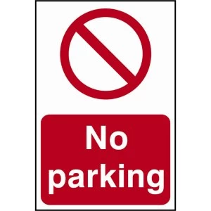 Scan No Parking Sign 200mm 300mm Standard