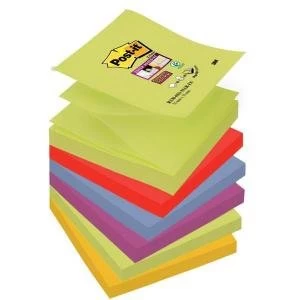 Post-it Super Sticky Z-Notes Pad 90 Sheets Marrakesh 76x76mm