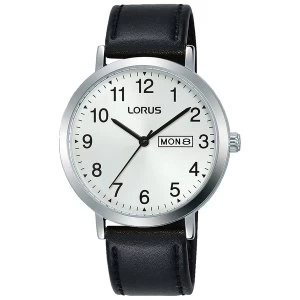 Lorus RH339AX9 Mens Dress Watch with Sunray White Dial