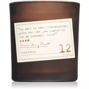 Paddywax Library Louisa May Alcott scented candle I. 184 g