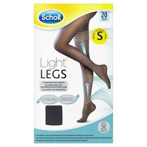 Scholl Light Legs Black 20 Den Small