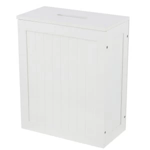 Harsant Shaker Slimline Storage Box - White
