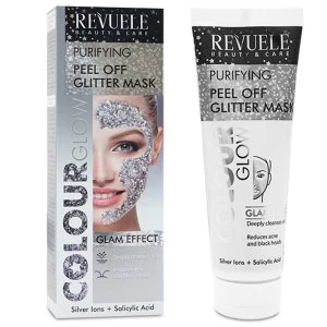 Revuele Glitter Mask - Silver