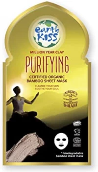 Earth Kiss Million Year Clay Purifying Sheet Mask - Single x 12 (Case of 1)