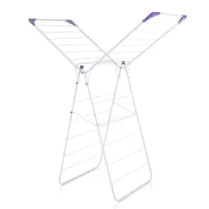 Minky Essentials X Wing Airer, 14M - White