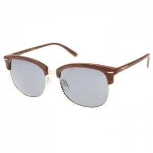 SoulCal Barbados Sunglasses - Brown Wood/Gold