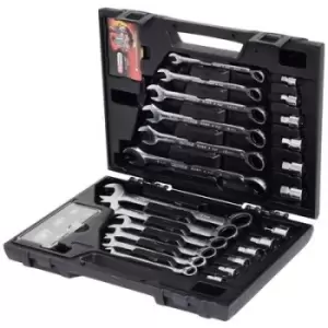 KS Tools 503.4960 Crowfoot wrench set 30 Piece 19 mm