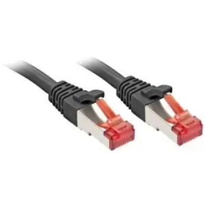 LINDY 47397 RJ45 Network cable, patch cable CAT 6 S/FTP 7.50 m Black