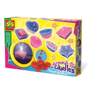 SES Creative - Childrens Making Scented Aroma Candles Set 6-12 Years (Multi-colour)
