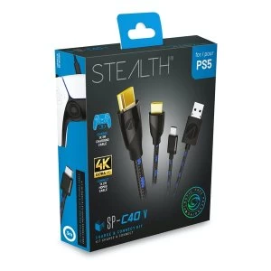 STEALTH SP-C40V Core Connect & Charge Kit for PS5