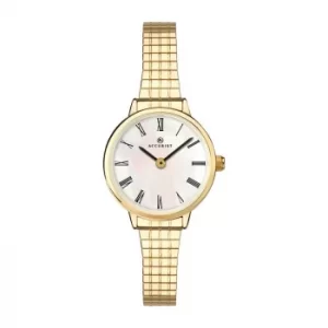 Accurist Ladies Gold Tone Expander Bracelet Watch