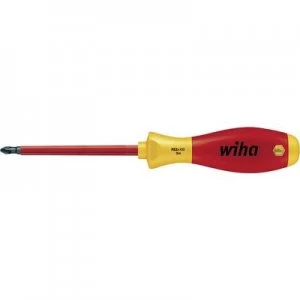 Wiha 324 VDE Pillips screwdriver PZ 1 Blade length 80 mm DIN ISO 8764, DIN EN 60900